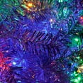 thumbnail image 6 of 7.4FT, 6FT, 4FT Silver Pre-lit Artificial Hinged Christmas Tree Set, Holiday Spruce Xmas Tree with 2400 Branch Tips, 850 LED Lights, 11 Lighting Modes, Holiday Decoration for Home, Office,School, 6 of 9