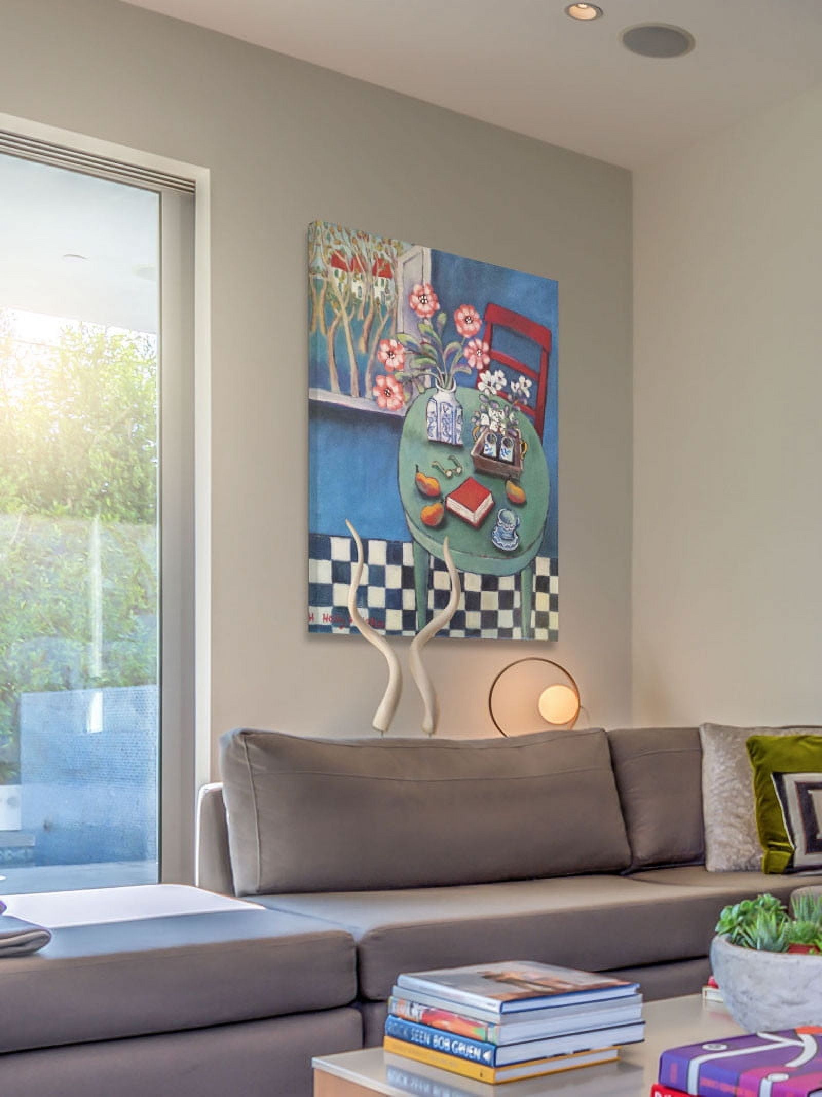 Marmont Hill "Latable En Vert" Painting Print on Canvas