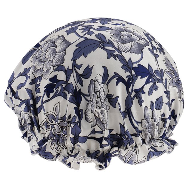 Sombrero de Seda Elástica Noche Sombrero Tapa de Cabeza Quemadura Beanie Del Cabello rgo Macarena Gorra para dormir
