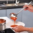 thumbnail image 6 of Mainstays 12.5-Inch Stainless Steel Cooking Ladle, Dishwasher Safe, 6 of 8