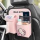 thumbnail image 2 of Organizador de asiento trasero de coche de Hello Kitty Kawaii, soporte de botella multibolsillo, bolsa de almacenamiento de pañuelos, accesorios de Interior de coche, regalos, 2 of 4