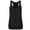 Black, variant on TRUBKH Tank Top for Women Workout Tops for Women Racerback Tank Tops for Women Long Tank Tops for Women Round Neck Wrinkled Racerback Workout Tank Top Blouse Crop Tank Tops for Women Black M