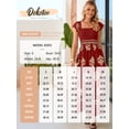 thumbnail image 4 of DOKOTOO Womens Jumpsuits Retro Boho Print Casual Fit Wide Leg Jumpsuits and Rompers with Pockets Lightweight Playsuits, 4 of 8