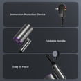 thumbnail image 5 of Hair Dryer, NEXPURE 1800W Professional Ionic Blow Dryer for Hair Care, Powerful Wind for Hair Drying, 2 Attachments, Grey, 5 of 8