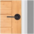 thumbnail image 2 of Palanca de puerta Kwikset 720LSLRDT-514 Lisbon Iron Black, 2 of 9