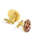 thumbnail image 3 of Cupid Elegant Cufflink Set for Men, Stainless Steel Shirt Clip, Ideal for Formal Attire, 3 of 6