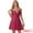 Hot Pink, variant on DARING DIVA Sequin Backless Dress with Spaghetti Straps XS Hot Pink