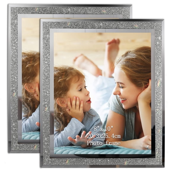 Marco de fotos Calenzana Sparkle Glass 8x10