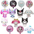 thumbnail image 3 of Sanrio-Globo de Anime Kawaii para niños, Hello Kitty, Kuromi Melody, Cinnamoroll, decoraciones de fiesta de feliz cumpleaños, regalos para niños, 3 of 4