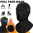 thumbnail image 6 of Winter Windproof Fleece Thermal Full Face Motorcycle Ski Mask Balaclava for Men Women (A), 6 of 8