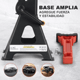 thumbnail image 4 of Torre Auto Bloosom  2 Piezas Doble Seguro Altura 3 Toneladas 29-41 Cm  Negro, 4 of 4