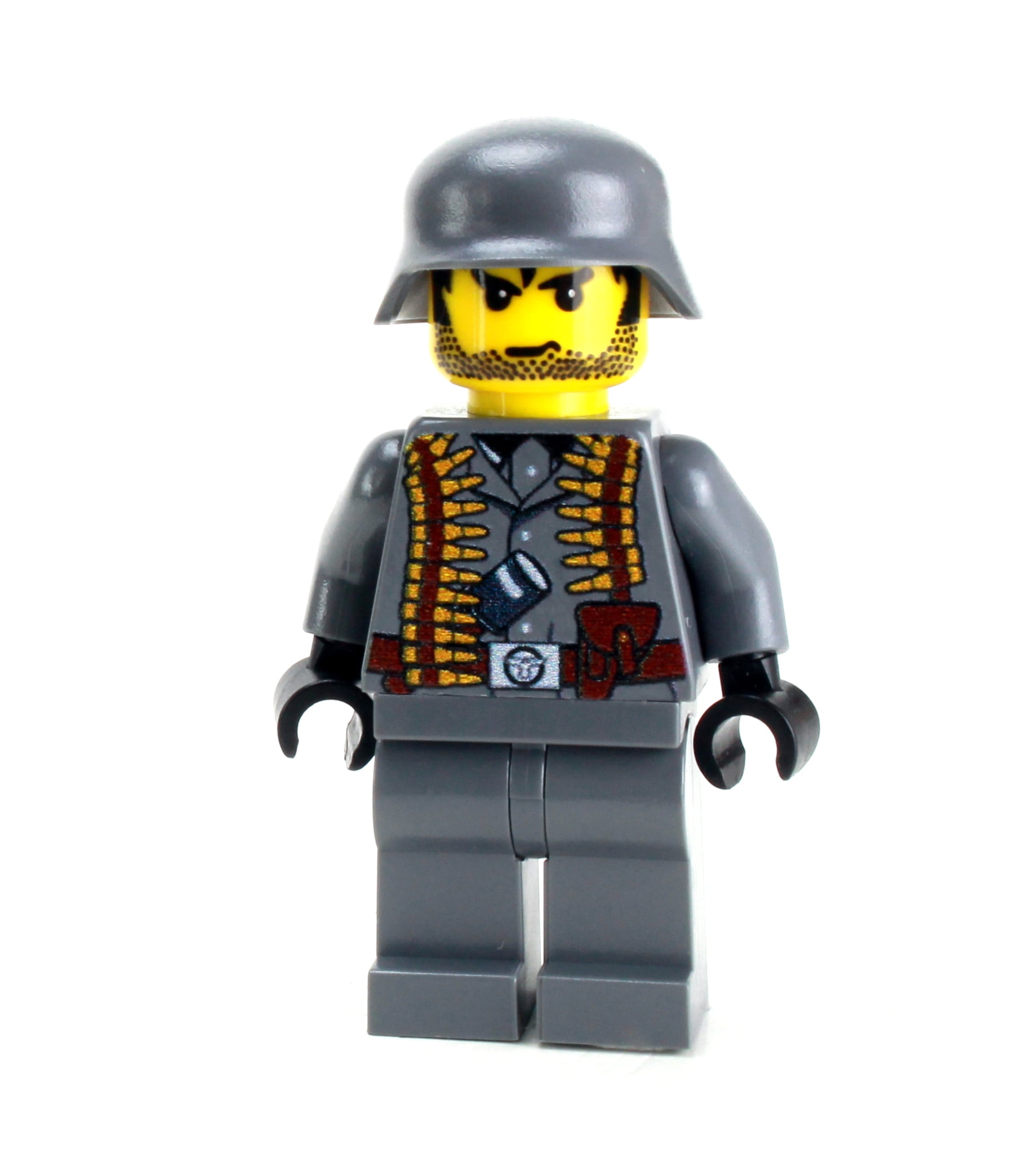 Lego Custom Minifig WW2 Modern Warfare Winter German Sniper with weapons