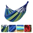 thumbnail image 3 of Outdoor Indoor Hammock Portable Double Person Camping Hammock Canvas Swing, 3 of 4