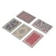 thumbnail image 5 of uds 1/12 alfombra para casa de muñecas estampado Floral exquisita fácil de limpiar suave manta de suelo en miniatura, 5 of 9