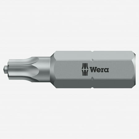 

Wera 066081 TX15 with Central Pin x 25mm Torx Bit
