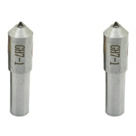 

2X Octahedron Tip Diamond Dresser for Grinding Wheel Grinder Stone Tool Pen Repair Parts