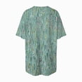 thumbnail image 6 of TOWMUS Womens T Shirts V Neck Short Sleeve Casual Tops Loose Fit Basic Tees With Curved Hem, 6 of 6