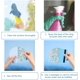 thumbnail image 3 of 16 pegatinas para ventana con notas musicales, 8 estilos, arcoíris grandes, película decorativa 3D para ventana, pegatinas anticolisión para ventana con notas musicales, 3 of 7