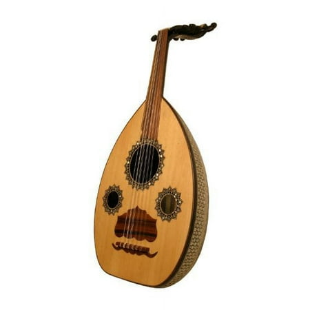 Oud, Egyptian Mosaic With Gig Bag