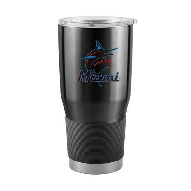 Logo Chaise 512-S30T-1 30 oz MLB Miami Marlins Gameday Inox Culbuteur