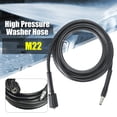 thumbnail image 3 of Graflsoa High-Pressure M22 Washer Hose 10m - Durable, Freeze & Heat Resistant, Compatible with Nilfisk C100-C140 Models, 3 of 7