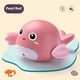 thumbnail image 3 of Baby bath water toy - Wind-up Bath Toy, Windup Swimming Tub Toy for Kids Floating Water Toy Bahtub Toy for Toddlers (pink), 3 of 4