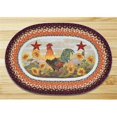 thumbnail image 1 of Earth Rugs 65-391MR Parcelle Ovale de Coq du Matin, 1 of 1
