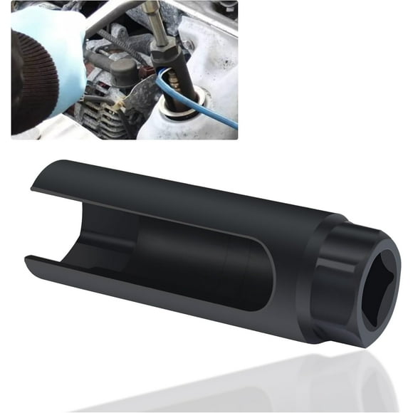 Oxygen Sensor Socket,7/8 inch O2 Sensor Socket for Quick Installation & Disassembly Car Accessories,Professional O2 Sensor Removal Tool with 0.79" Opening Size (Big)