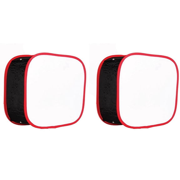 2X Portable Softbox LED Light Panel Diffuse Light Room Lighting Modifier for LED Light