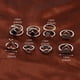 thumbnail image 4 of Anillos para mujer, regalos para mujer, conjunto de 8 piezas vintage para mujer, apilables por encima de los nudillos, anillo para mujer, 4 of 4