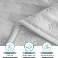 thumbnail image 4 of Hvmvliv Cooling Quilt 160x200cm Summer Cooler Quilt for Hot Sleepers and Night Sweats Ice Blanket for Sleeping Double Sided Cold Blanket Cooler Fiber Ice Blanket Rest Cooling Comforter Gray, 4 of 8