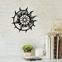 1pc Sun Wall Decor Metal Wall Decor, Interior Home Decor Modern Art Living Room Office Wall Decor Wall Decor Metal Wall Hanging