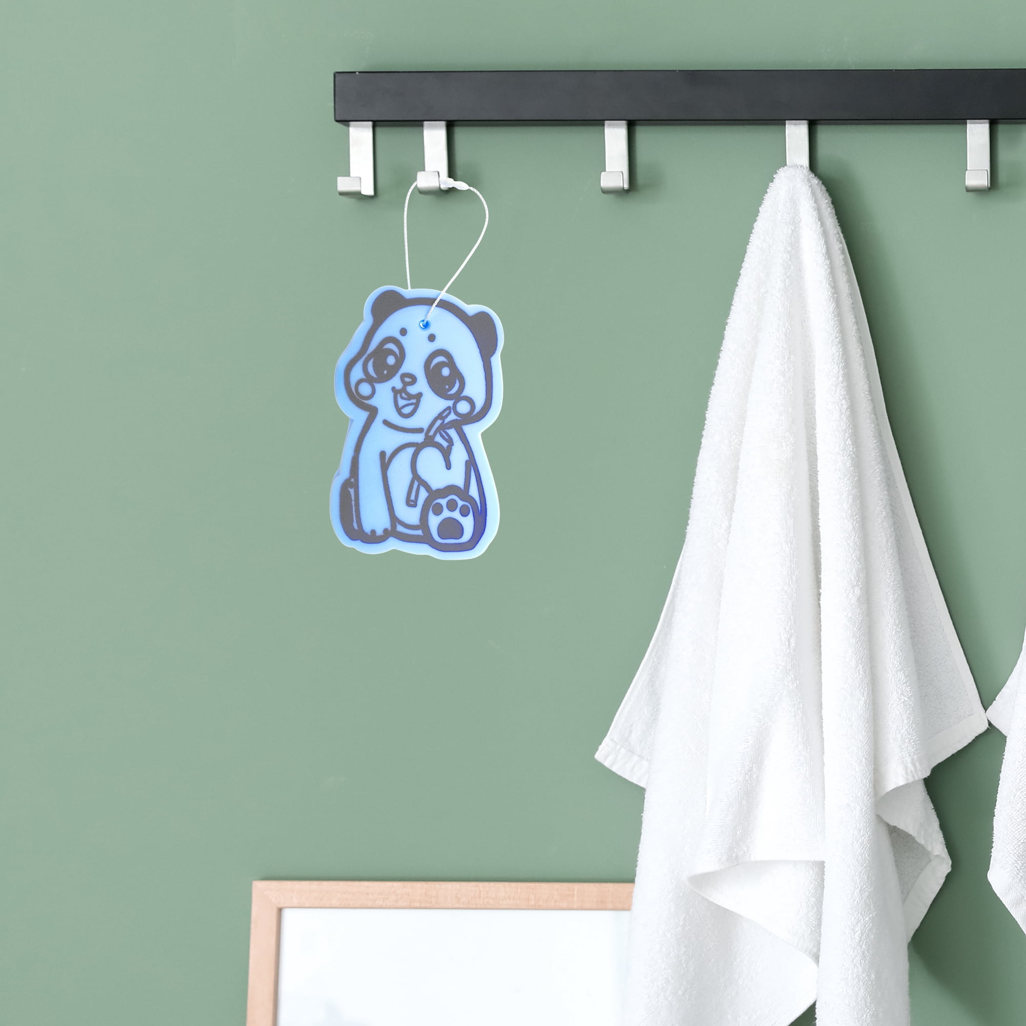 Unique Bargains Cartoon Bath Brush 4.53"x2.76"x1.1" Blue