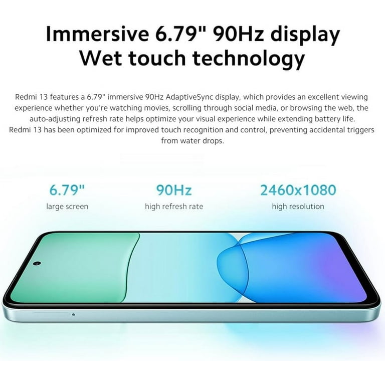 Xiaomi Redmi 13 (24049RN28L), 256GB 8GB RAM, Dual SIM