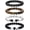 4pcs Black-Brown-White-Black, variant on Mens Beaded Bracelet Tiger Eye 8MM Natural Stone Beads Bracelet Set Adjustable Stretch Lava Rock Bracelets for Men Black Crystal Beaded Bracelets for Men Father Boyfriend Brother Gifts