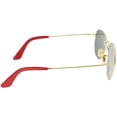 thumbnail image 2 of Ray-Ban Scuderia RB3548NM -F00831-51 Gold Geometric Sunglasses, 2 of 3
