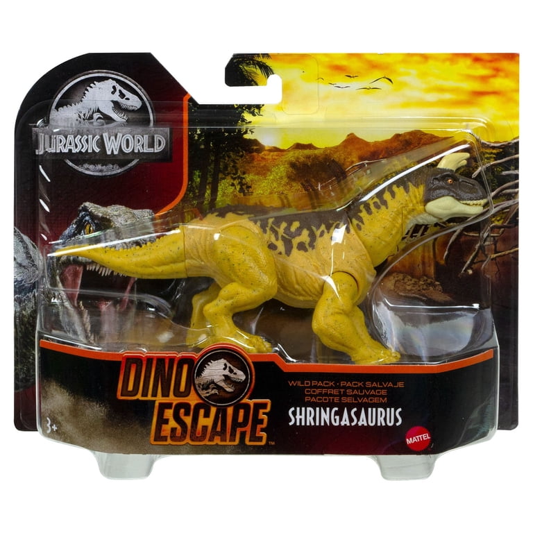 Jurassic World Wild Pack Shringasaurus Dinosaur Action Figure 3 Up