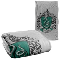 Harry Potter Slytherine Crest Silky Touch Super Soft Throw Blanket 36" x 58"