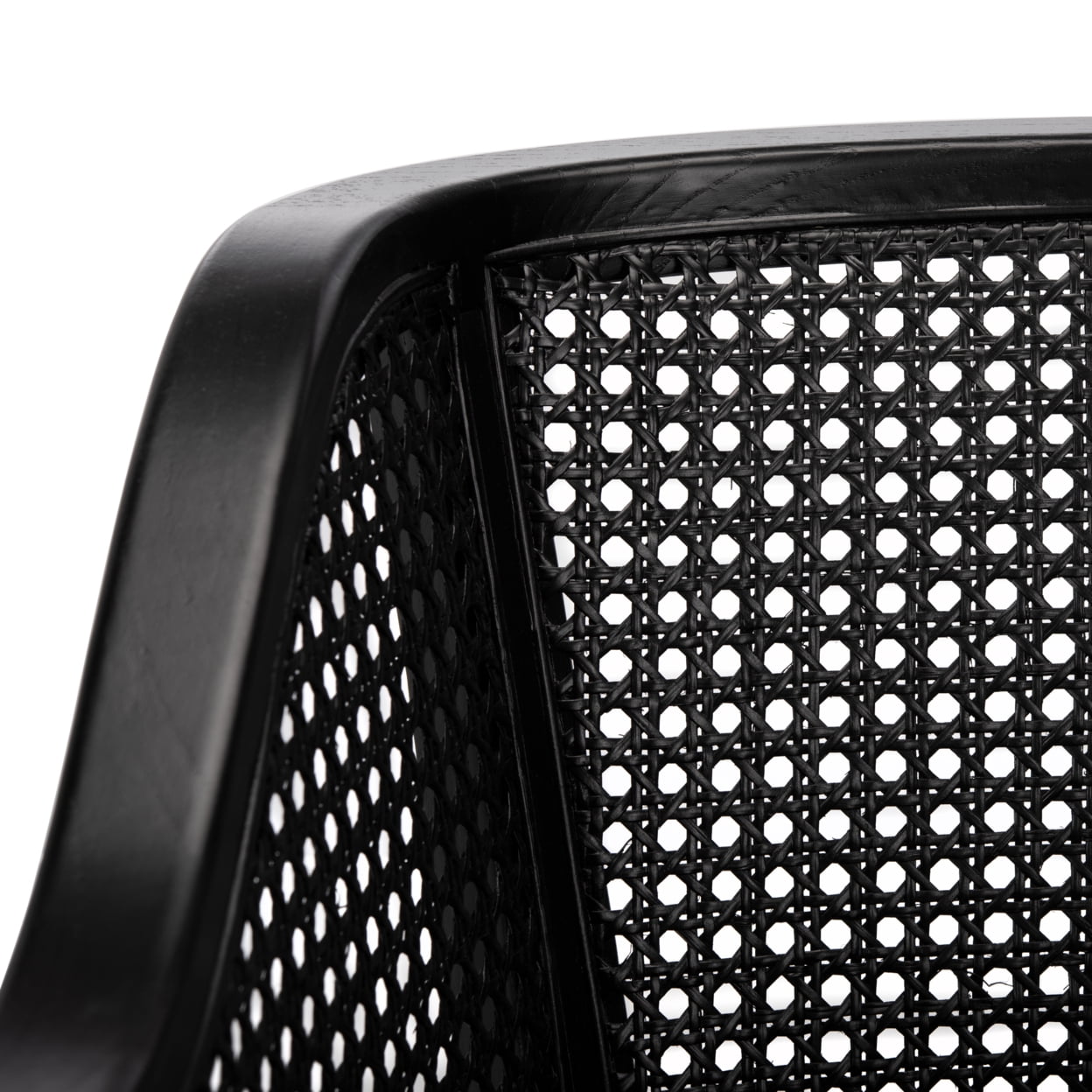 SAFAVIEH Rina Contemporary Nautical Solid Dining Chair, Black