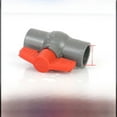 thumbnail image 1 of Válvula de bola de PVC, tubería de suministro de agua, válvula de plástico, enchufe de interruptor, tuberías de agua superiores e inferiores, tubería recta, 1 of 2