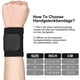 thumbnail image 4 of 1 Pair Wrist Brace, Elastic Adjustable Carpal Tunnel Wrist Support For Wrist Tendonitis Arthritis Pain Relief, 4 of 5