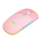 thumbnail image 1 of Matsuzay Ratón inalámbrico RGB Recargable Ratón USB Inalámbrico Computadora Ratones silenciosos LED Retroiluminado Ratón ergonómico para Cables de computadora Rosado, 1 of 6