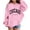 Pink, variant on Tiijoy Toddler Girl's Hoodie Chicago Print Hooded Pullover Sweatshirt, Sizes 3-4T