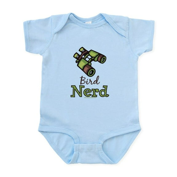 CafePress - Bird Nerd Birding Ornithology Infant Bodysuit - Baby Light Bodysuit, Size Newborn - 24 Months