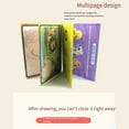 thumbnail image 3 of Children Water Picture Book Can Be Reused Water Picture Book Baby Picture Book This Early Education Toy 2ml, 3 of 5