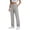 Gray, variant on Lumosvexa Women's Drawstring Pants, Side Pockets Straight Leg Elastic Waist Fall Active Casual Pants Gray L