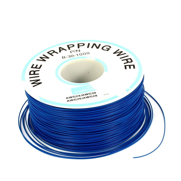 PCB Copper Core Jumper Wire Single Conductor Coil AWG30 820.2 Ft Length