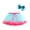 Blue, variant on Xihbxyly Pleated Uniform Skirt Toddler Baby Girls Cute Net Yarn Princess Skirt Multi-color Skirt Bow Hairpin Suit