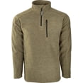 thumbnail image 2 of Heathered Windproof 1/4 Zip (Heathered Brown, Medium), 2 of 2