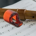 thumbnail image 4 of WHAMVOX 2Pcs Flute Blow Aid Trainer Resin Light Brown Easy Flute Practice For Music Practice, 4 of 8